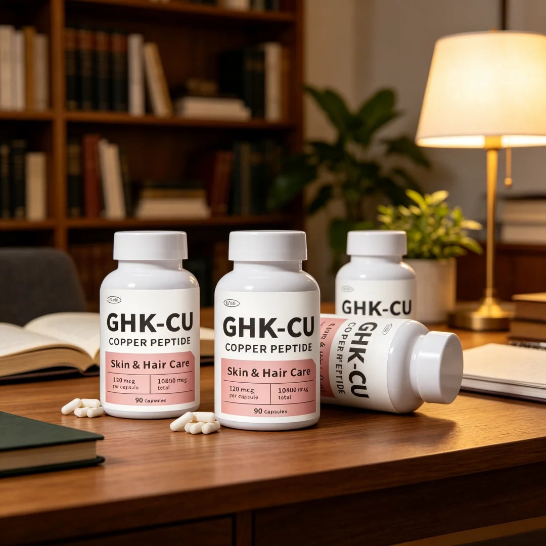 GHK-CU Copper Peptide Supplement for Hair and Skin Capsules -(Home & Garden) Soap Making