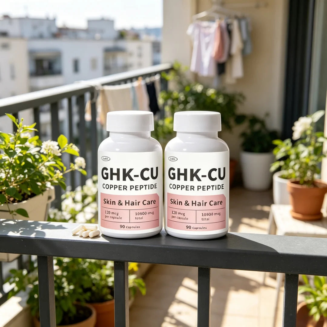 GHK-CU Copper Peptide Supplement for Hair and Skin Capsules -(Home & Garden) Soap Making